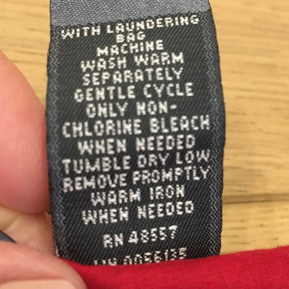 Hillard & Hanson Circle Skirt Size 14P Red Brown Ombre - Picture 7 of 9